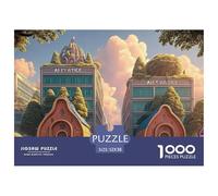 Sinoshow_24085_the_tall_buildings_of_the_ai_work_building_stand_02da20fa-4975-4b8d-ba1d-de629b725000_3 1000 Pieces Puzzles Impossible Hard Difficult Puzzle Game, Stress Releasing Family Game, Family