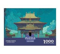 Sinoshow_24085_the_temple_of_the_gods_that_rule_china_vector_il_bd555ace-291a-4e49-be2c-456fe281ea01_3 1000 Pieces Puzzles Impossible Hard Difficult Jigsaw Puzzle, Stress Releasing Family Game, Birth