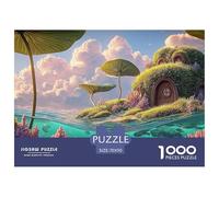 Sinoshow_24085_the_water_surface_is_sparkling_and_there_are_gre_f0abb43d-6e82-436a-9500-d54cbced8bc2_3 1000 Pieces Jigsaw Fun Challenging & Brainteasing Puzzle Game, Vibrant Imagery, B