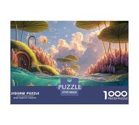 Sinoshow_24085_the_water_surface_is_sparkling_and_there_are_gre_f0abb43d-6e82-436a-9500-d54cbced8bc2_2 1000 Pieces Puzzles Impossible Hard Difficult Puzzle Game, Unique Challenging Educational Toys,