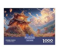 Sinoshow_24085_the_wooden_house_is_surrounded_by_rose_bushes_wi_bbd0b1aa-ecce-4c92-824e-bc896600077f_1 1000 Pieces Jigsaw Fun Challenging & Brainteasing Jigsaw Puzzle, Vibrant Imagery