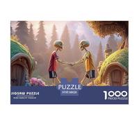 Sinoshow_24085_two_skeletons_wearing_soccer_uniforms_one_in_red_7ea46079-4beb-48b2-b177-8463009a3c38_1 1000 Pieces Puzzles Impossible Hard Difficult Jigsaw Puzzle, Stress Releasing Family Game, Birth