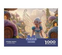 Sinoshow_24085_white_hair_silver_butterfly_wings_princess_dress_e8a1b2b0-d69b-4217-961b-b1b9f91f271e_1 1000 Pieces Jigsaw Fun Challenging & Brainteasing Jigsaw Puzzle, Stress Releasing Family Game, F