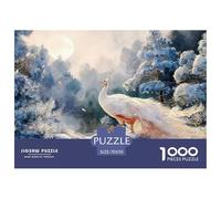 Sinoshow_24085_white_snowflakes_shimmer_in_the_moonlight_castin_91cc8ed6-bb41-4b1a-85f0-bf13a9661227_1 1000 Pieces Jigsaw Challenging And Educational Puzzle Game, Vibrant Imagery, Fami