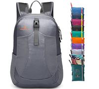 sinotron 22L Lightweight Packable Hiking Backpack, Small Hiking Backpack Day Pack for Women Men Travel Camping Vacation, Gray