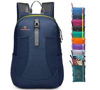 sinotron Lightweight Packable Backpack, Small Foldable Hiking Backpack Day Pack for Travel Camping Outdoor Vacation (Dark blue)