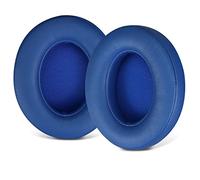 Sinowo Ear Pads, Replacement Earpads Compatible for Beats Studio 2 Studio 3Wired & Wireless Headphones,Ear Cushions with Noise Isolation Memory Foam,Soft Protein Leather(Blue)
