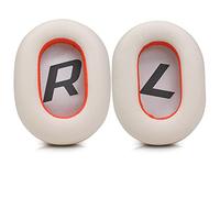 SINOWO Earpads Replacement for Plantronics BackBeat Pro 2, Voyager 8200 UC Headphones, Ear Pads Cushions with Noise Isolation Memory Foam,Soft Protein Leather(White)