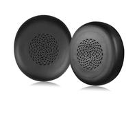 SINOWO Replacement Earpads for Jabra Evolve2 75 PC Wireless Headset,Ear Pads Cushions with Noise Isolation Memory Foam,Soft Protein Leather(Black)