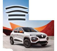 Sinoyer Wind Deflectors | Fits: For RENAULT Kwid E-Tech MK1-BW 2015+ 4pc Set | Rain Guards for Wind, Rain & Sun Protection, Easy Installation