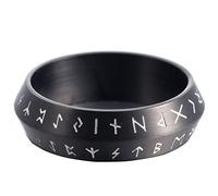 Sinoyp Men Norse Rings Stainless Steel Viking Jewelry Ring for Women, 不锈钢, No Gemstone