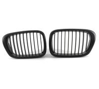 SinSed Car Front Grille Cover Car Front Kidney Bumper Hood Grille For E39 For 5 Series 1999 2000 2001 2002 2003 Gloss Black Auto Grilles
