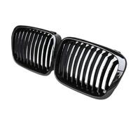 SinSed Car Front Grille Cover Front Grille Slat Style Grill for E46 4 door 1998 1999 2000 2001 Car styling
