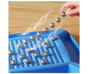 SinSed magnetic chess game magnetic effect chess battle Training imagination magnetic induction chess for single and double players(Color:30pcs)