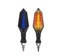 SinSed Motorcycle Turn Light Indicator 2PCS Motorcycle Modified Turn Signal Lights LED Direction Indicators Lamp Decorative Motorcycle Lights Daytime Lamp