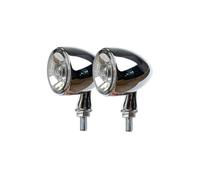 SinSed Motorcycle Turn Light Indicator Metal Housing Motorcycle Turn Signal Light 1000 DF LED Blinker 3 In 1 Indicator Front White Running Light Rear Brake Stop Lights