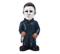 SINSEN Horror Movie Garden Gnomes Nightmares Michael Myers Jason Statues Killer Scream Spooky Figurines Resin Sculpture for Halloween Christmas Garden Yard Decorations (Michael Myers)