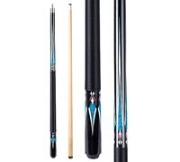 Sinsilvie 13mm 58 Inch 19 20 oz Billiard Pool Cue Stick, 1/2 Maple Billiard Pool Stick, House Bar Pool Table Sticks for Men (Black 19 oz)