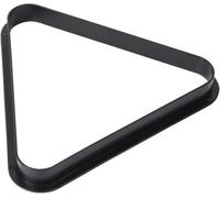 Sinsilvie 2",1 7/8" or 1 1/2" Snooker, Pool or Billiards Triangle Ball Rack for 15 Ball,Black Plastic 8 Ball Triangle (For 1 1/2" Ball（38mm）)