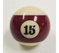 Sinsilvie Replacement Pool Ball，Replacement Eight Ball, 2-1/4" Regulation Size Billiard, Billiard Pool Table Accessories (15)