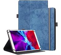 SINSO Universal Case for All 9-11 Inch Tablet, 9",9.7",10.1",10.2",10.5",10.9",11" Tablet Case, Lightweight Protective Cover with Stand/Pen Holder for iPad/Samsung/Lenovo/Fire HD/Fire Max, Navy Blue