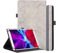 SINSO Universal Case for All 9-11 Inch Tablet, 9",9.7",10.1",10.2",10.5",10.9",11" Tablet Case, Lightweight Protective Cover with Stand/Pen Holder for iPad/Samsung/Lenovo/Fire HD/Fire Max, Grey