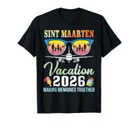 Sint Maarten Family Vacation 2026 Making Memories Together T-Shirt