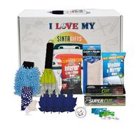 Sinta Gifts I Love My Car Gift Box | Practical Car Gifts for Him Featuring 16 Piece Set Car Accessories for Men | Everyday Gifts for Car Lovers & Drivers | Presented in an Eco-Friendly Decorative Box
