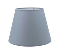 Sinta Lampshades Modern Coolie Fabric Relacement Light Shade Small Light Shade for E14/E27 Table Lamp Bedside Lamp Wall Lamp Lampshade,Ø8.6/22cm Grey