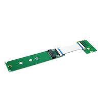 Sintech M.2 NVME 2230 to 2280 Extender,NGFF M-Key PCIe SSD 2242 to 2280 Extention Card with Anti-electromagnetic Foiled Cable 10CMS