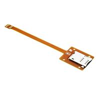 Sintech Nano SIM Card Male to Standard UIM SIM Female Extension Flat FPC Cable Extender 15cms,Compatible with iPhone 5-11