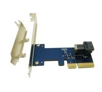 Sintech PCI-e 3.0 4X to SFF-8643 Card Compatible with PCIe NVMe U.2(SFF-8639) SSD Intel 750 p3600 p3700