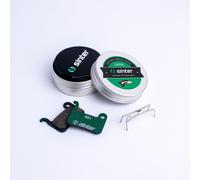 Sinter Disc Brake Pads 001 Shimano A S2032 Metal Can Carded Green - Single Pair