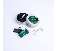 Sinter Disc Brake Pads - 016 Hope S2032 - Single Pair Metal Can Carded: Green