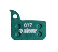 Sinter 017 Sram Road Mtb Race Organic Disc Brake Pads Green One Size Green