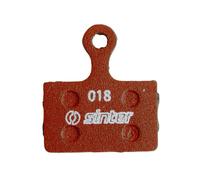 Sinter Disc Brake Pads - 018 Shimano K Red S514 - Single Pair Blister Pack 2022: Red One Size