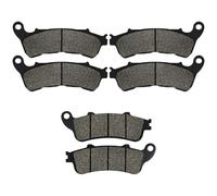 sintered brake pads Motorcycle Front Rear Brake Pads NT700V NT700 for Deauville VFR800 XL1000V for Varadero XL1000 ST1300 VT1300 VT1300CX for Fury(Front and Rear)
