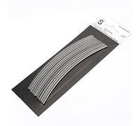 Sintoms RSS270096 Ringing Stainless Steel 2.7mm Jumbo Fret Wire Set for USA Les Paul SG Electric Guitar