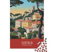 Sintra City Portugal 1000 Piece Jigsaw, 70x50cm/1000pcs