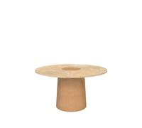 Sintra Dining Table Yellow Limestone/Cork