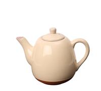 Sintra Glazed 800ml Terracotta Teapot - Stone