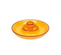 Sintra Glazed Terracotta Olive Dish - Ochre