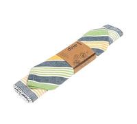 Sintra Recycled Cotton Striped Napkin and Placemat Set - Blue