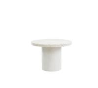 Sintra Side Table/Coffee Table Large White Marble
