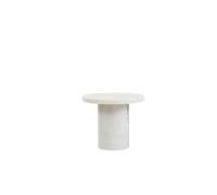 Sintra Side Table/Coffee Table Small White Marble