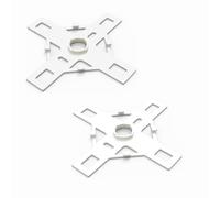 Sintrix Fab 2 x Remote Control Bracket / Mounting Plate Intended for Velux Integra Remote Controls - fit for KLI 310, KLI 311, KLI 312, KLI 313 Roller Blinds Electric & Solar Wireless Wall Button