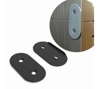 Sintrix Fab Connectors Compatible with IKEA Kallax Shelf - Connecting Element for 2 or 4 Kallax Shelves - Sturdy Connection, High Quality Design, Assorted Colours, Set of 2