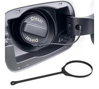 Sintrix Fab Fuel Cap Tether Strap Replacement - Rubber Tank Cap Retaining Band, Weather-Resistant, Tool-Free Fit - Compatible with Skoda Octavia, Fabia, Superb & Compatible with SEAT Ibiza, Leon
