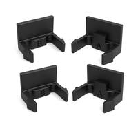 Sintrix Fab Number Plate Holder Clips Set of 4 Suitable for Thule Bicycle Carrier - Compatible with EuroWay, EasyFold, VeloCompact & VeloSpace - Replacement Parts for Number Plate Holder/Accessories