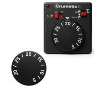 Sintrix Fab Replacement Rotary Knob Compatible with Truma Trumatic C1 / C / C3400 Thermostat - Heater Control Knob for Motorhome & Car Heater, Pack of 1
